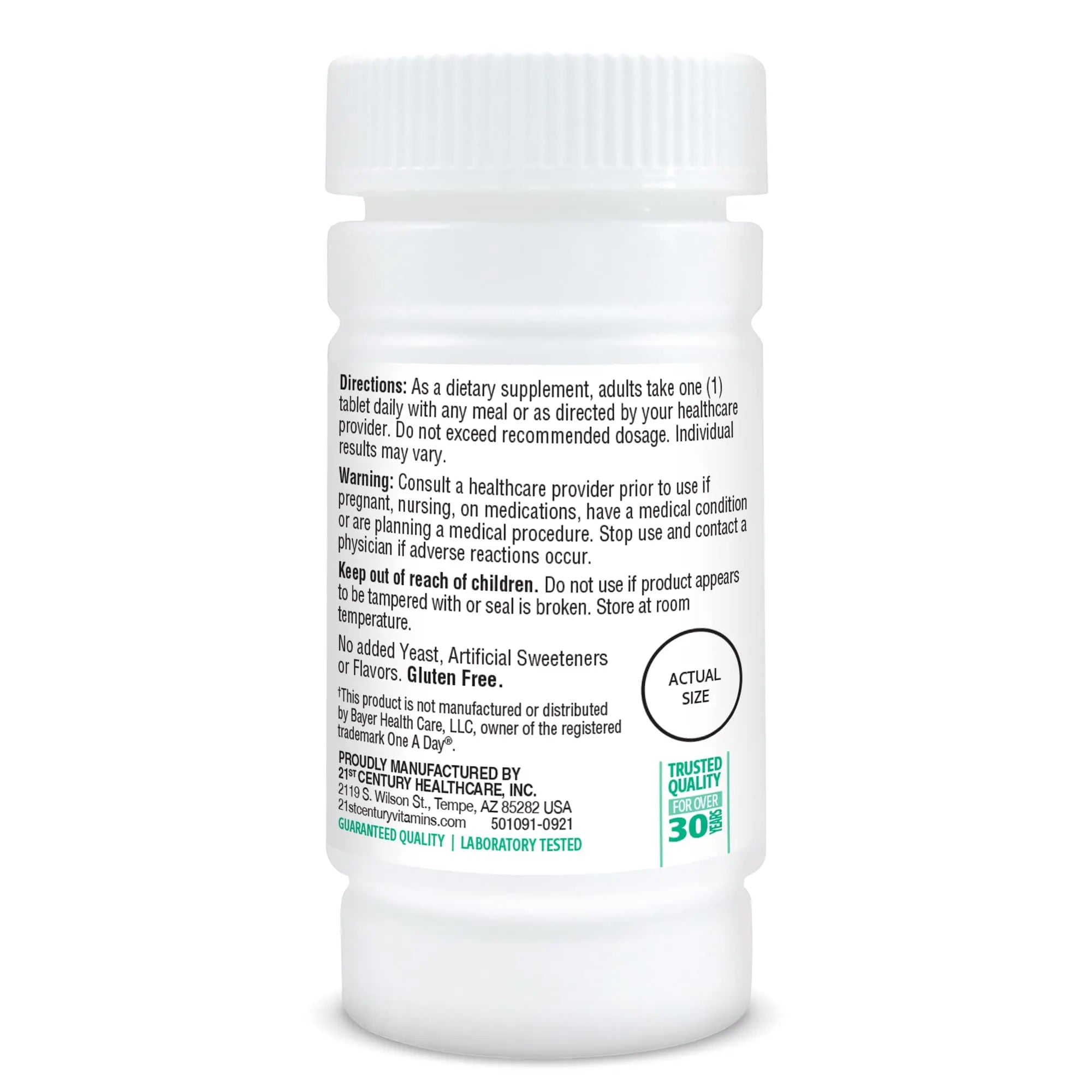 21st Century One Daily Essential Tablets, 100 Count 21st Century Au supplements