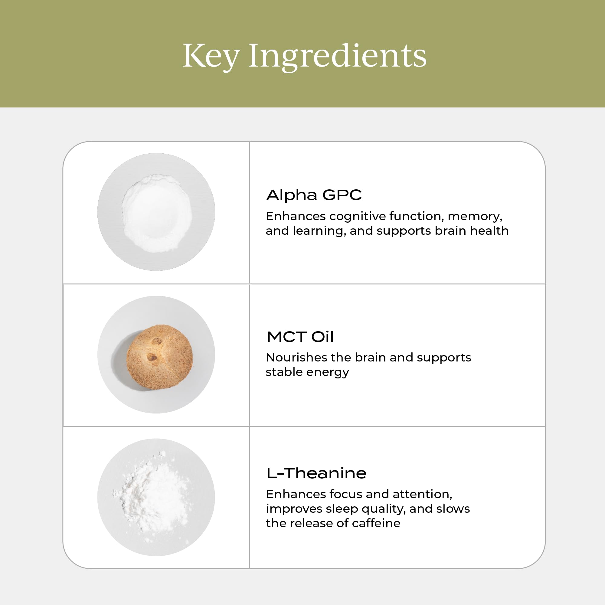 CYMBIOTIKA Nootropic Creamer – MCT Oil, Alpha GPC, L-Theanine – Keto, Vegan, Sugar-Free Coffee Creamer for Focus, Energy & Mental Clarity – Coconut Vanilla Flavor, 30 Servings CYMBIOTIKA Au supplements