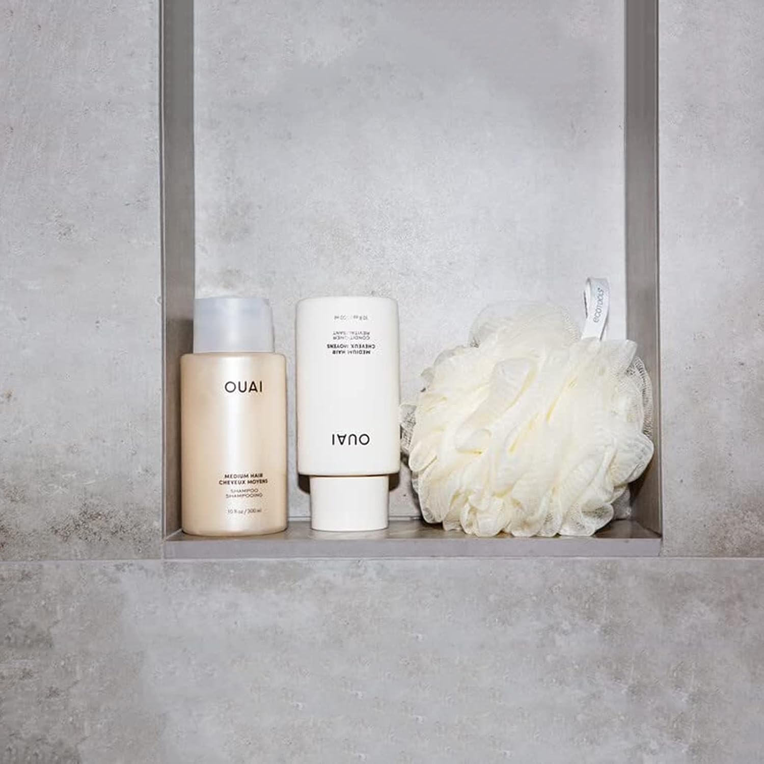 OUAI Medium Hair Shampoo and Conditioner Set - Sulfate-Free Shampoo and Conditioner for Women & Men - Made with Keratin, Shea Butter & Avocado Oil - Free of Parabens & Phthalates (10 Fl Oz) OUAI Au supplements