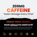 SmarterVitamins 200mg Caffeine Pills - MCT Oil from 100% Coconuts + 100mg L-Theanine, Energy and Focus