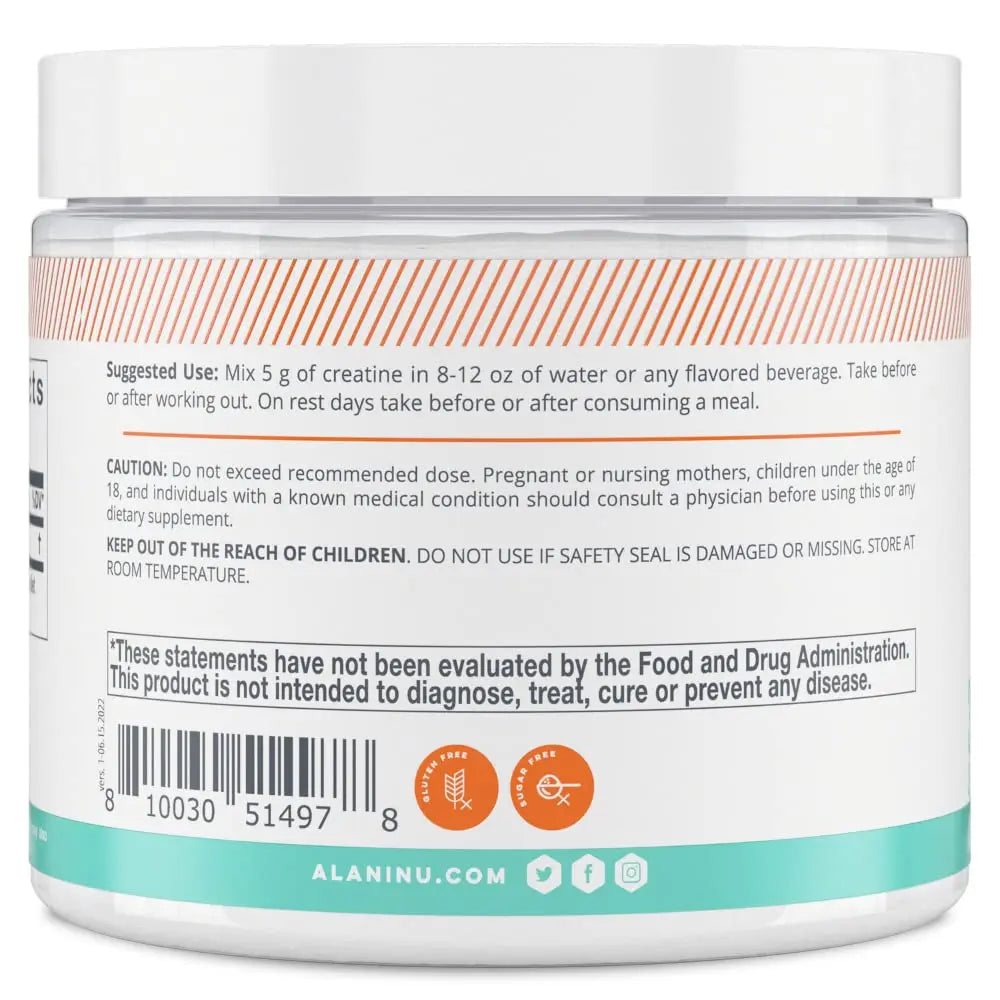 Alani Nu Creatine Monohydrate Powder and Pre Workout Breezeberry Powder Bundle Alani Nu Au supplements