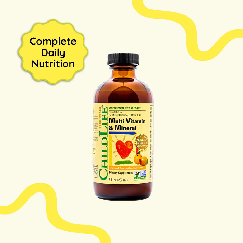 CHILDLIFE ESSENTIALS Kids Multivitamin & Mineral - Kids Vitamins, Liquid Multivitamin, Toddler Multivitamins, Liquid Vitamins, Baby Multivitamin CHILDLIFE ESSENTIALS Au supplements