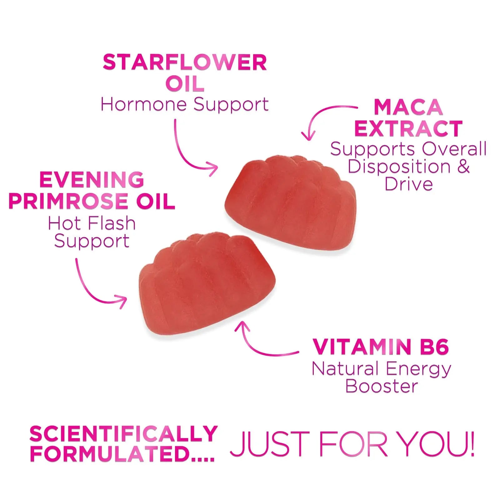 Nature's Glow Menopause Relief Vitamin Gummy for Women - Effective Menopause Nature's Glow Au supplements