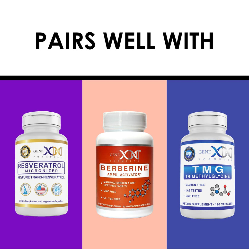 Genex Formulas NAD+ 250mg Serving 60 Capsules Nicotinamide Adenine Dinucleotide (Actual NAD+ Not a Precursor) (1) Genex Formulas Au supplements