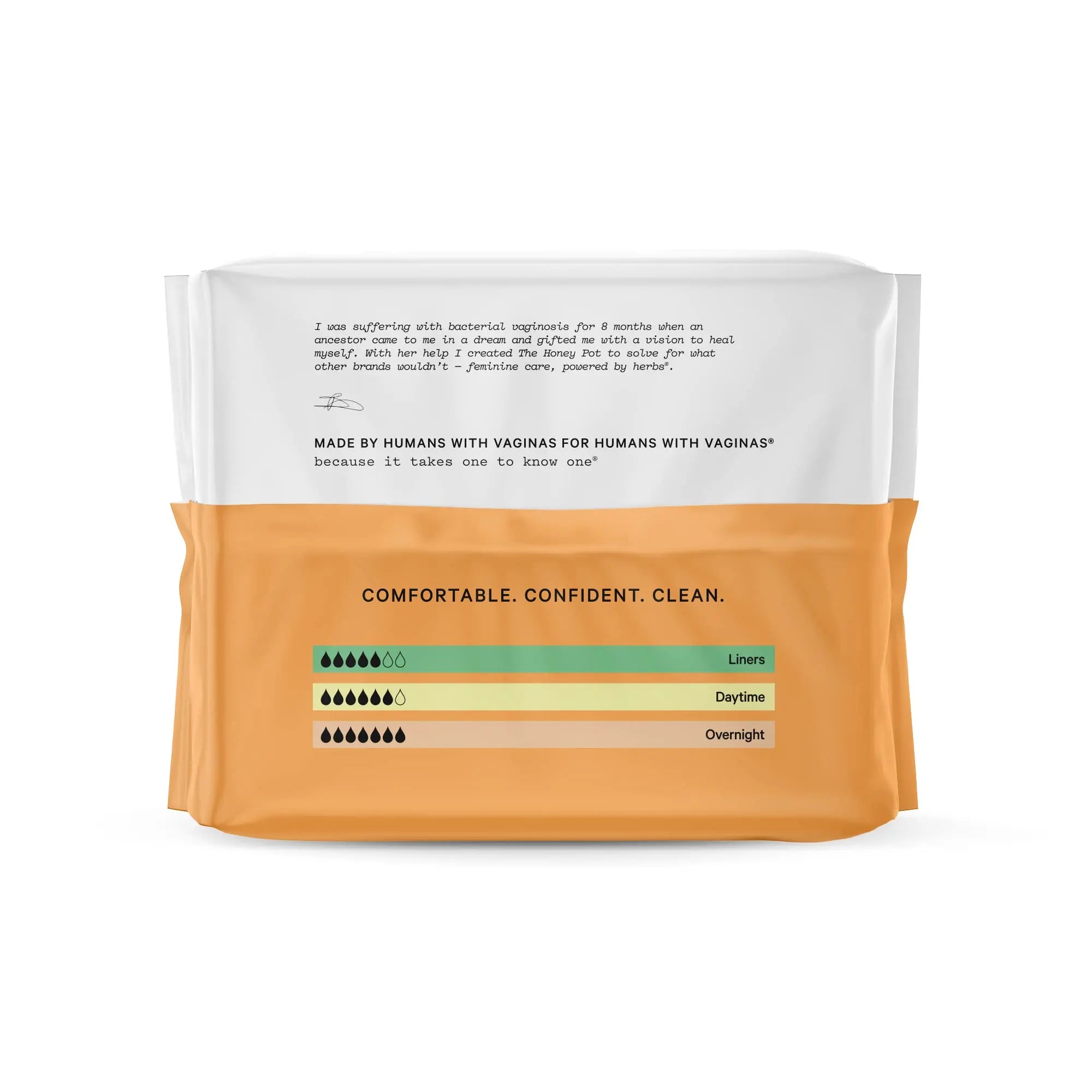 The Honey Pot Company - Herbal Overnight Heavy Flow Pads w/Wings - Organic Pads for Women The Honey Pot Company Au supplements
