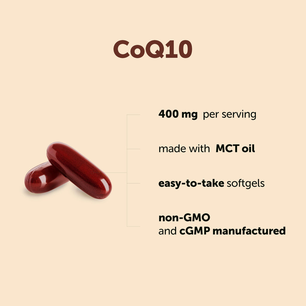 Micro Ingredients CoQ10 400 mg Per Serving, 240 Softgels | Made with Coconut MCT Oil | Coenzyme Q10 (Ubiquinone) | Non-GMO