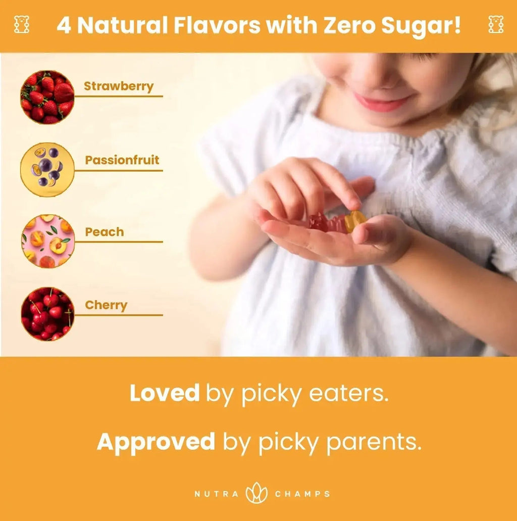 NutraChamps Kids Multivitamins & Kids Magnesium Gummies NutraChamps Au supplements
