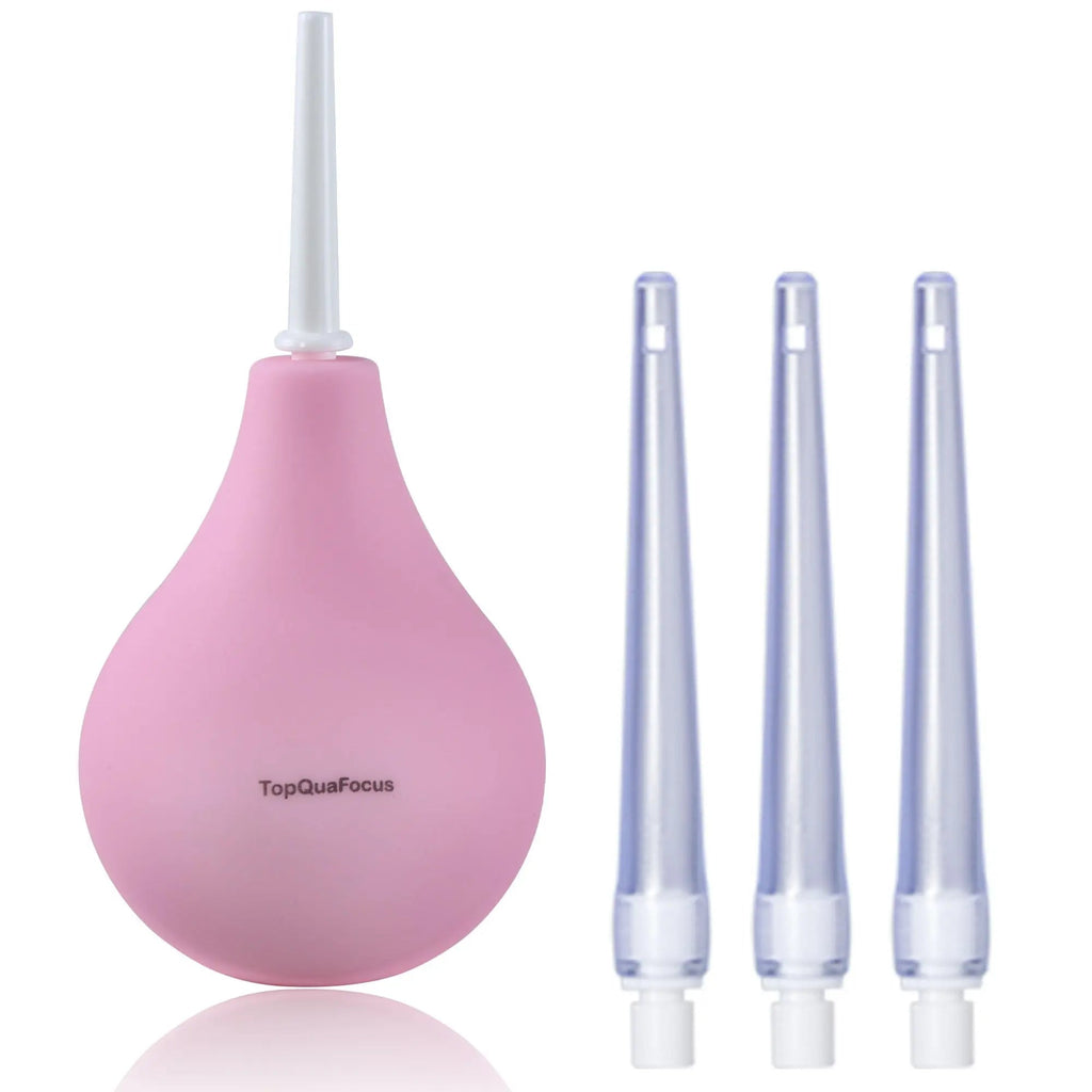 TopQuaFocus 8oz Enema Bulb Kit Anal and Vaginal Douche Bulb for Men Flushing System Enemas Silicone TopQuaFocus Au supplements