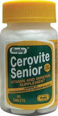 Rugby Cerovite Senior 60 CT (3 Pack) RUGBY LABORATORIES Au supplements