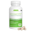 Igennus High Strength Ashwagandha, Magnesium, & L-Theanine Stress Relief Complex, KSM-66 Root Extract Adaptogens, Boosted with Methylfolate, Zinc & Biotin Clean Label, 60 Fast Acting Capsules Igennus Healthcare Nutrition Au supplements