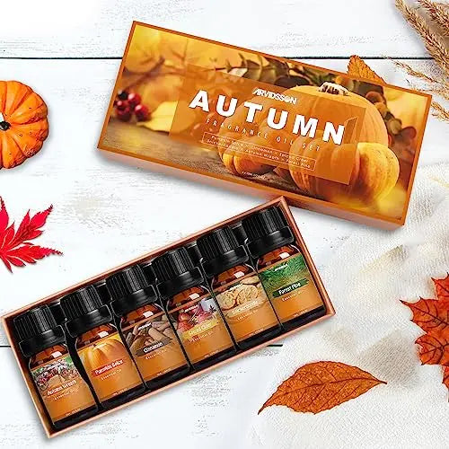 Autumn Fragrance Oil Set, Premium Fall Essential Oils for Diffuser and Candle Making -Cinnamon ARVIDSSON Au supplements