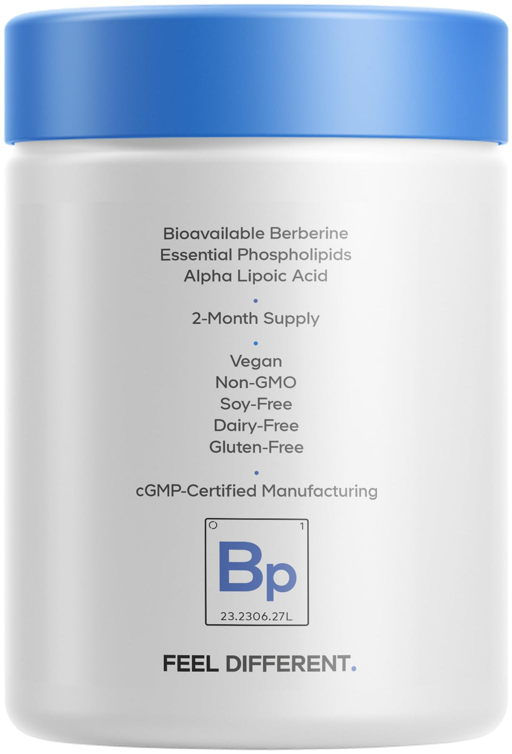 Codeage Berberine Phytosome Supplement - Berberine HCL, Alpha Lipoic Acid, Phospholipid Complex - 2-Month Supply - Berberine HCL - Berberine Hydrochloride - Gluten-Free, Non-GMO - 60 Capsules Codeage Au supplements