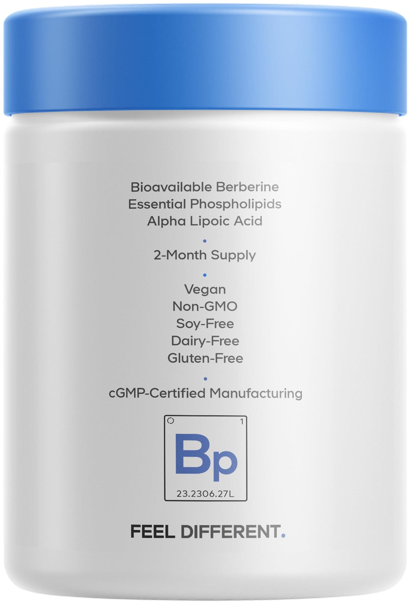 Codeage Berberine Phytosome Supplement - Berberine HCL, Alpha Lipoic Acid, Phospholipid Complex - 2-Month Supply - Berberine HCL - Berberine Hydrochloride - Gluten-Free, Non-GMO - 60 Capsules Codeage Au supplements