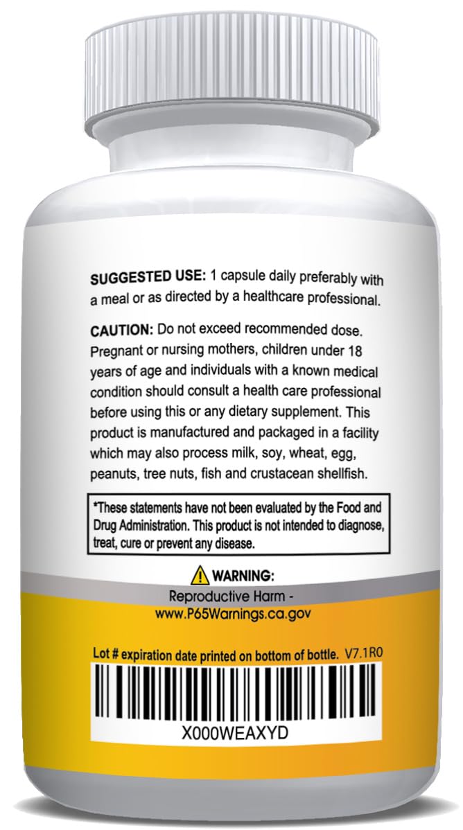 NusaPure Turmeric Curcumin 600 mg 60 Capsules Turmeric 95% Curcuminoids Dietary Supplement NusaPure Au supplements