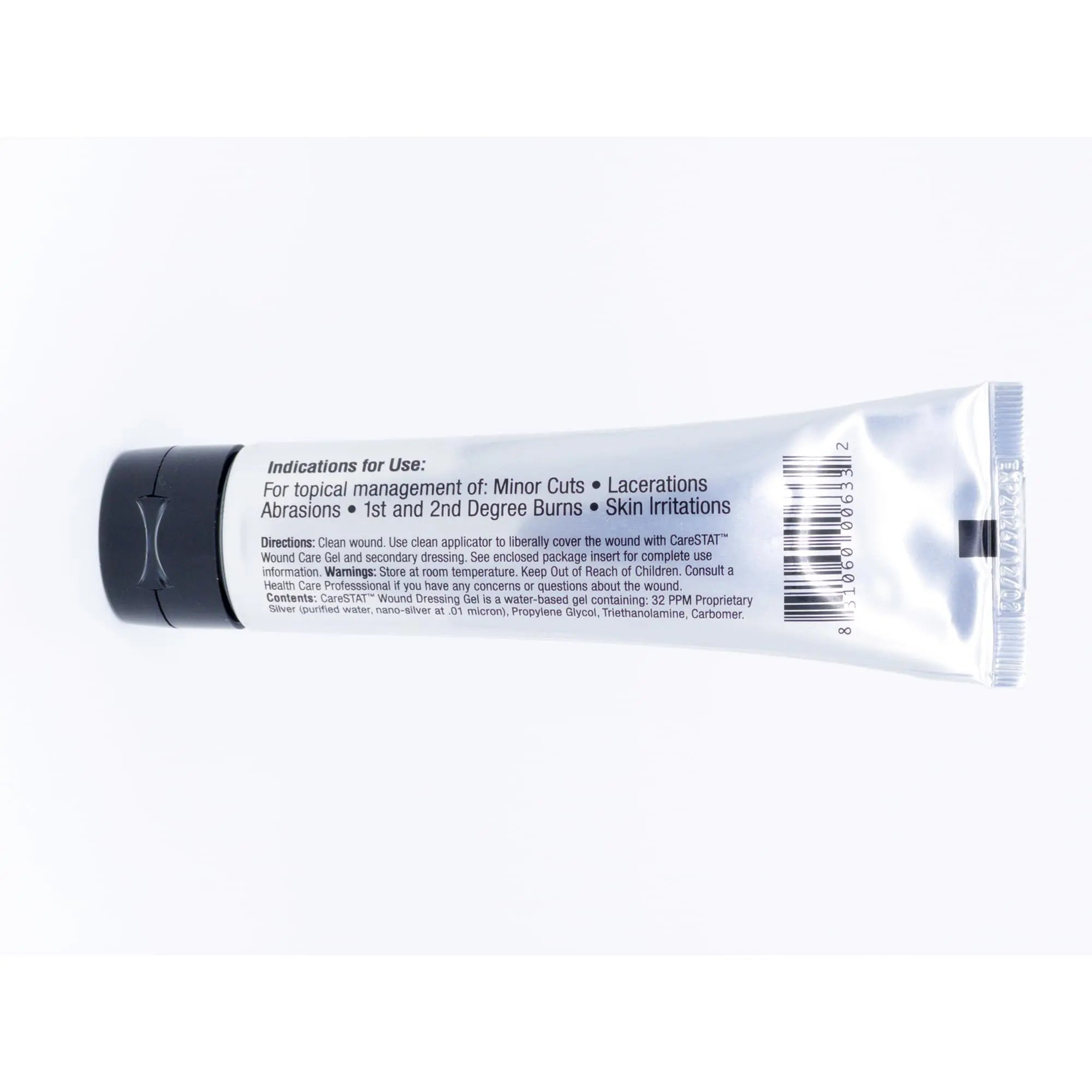 CareSTAT First Aid Kit Gel | 32 PPM Silver Healing Wound Dressing Solution | SilverSol Ag₄ CareSTAT Au supplements