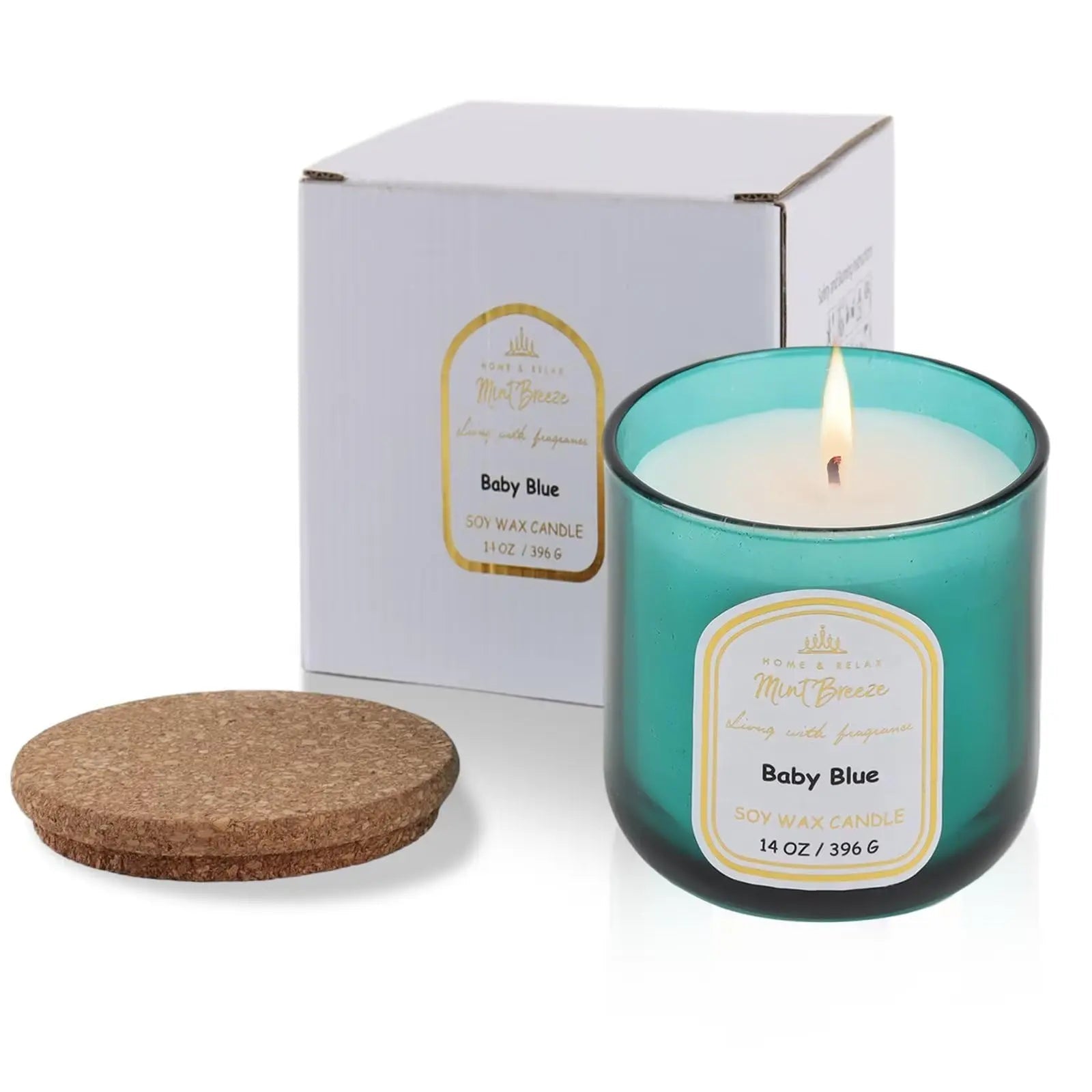 HOME & RELAX 14oz Scented Soy Wax Candle,Big Candle, More Than 80 Hours Long Lasting Burning time HOME & RELAX Au supplements