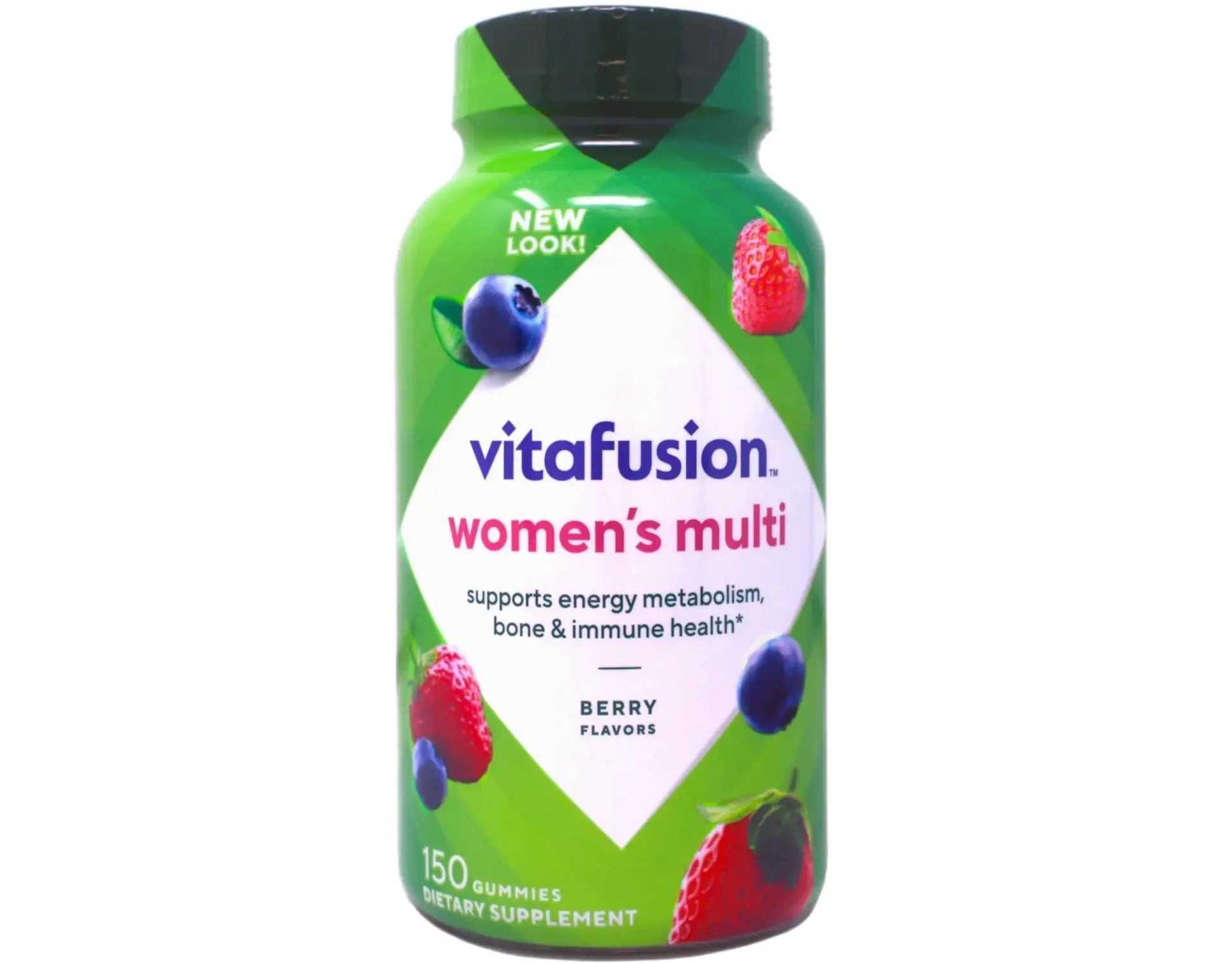 Vitafusion 150 Count with Vitamins A, C, D, E, B-6 and B-12 Womens Multivitamin Gummies, Berry Flavored Daily Vitamins for Women Vitafusion Au supplements