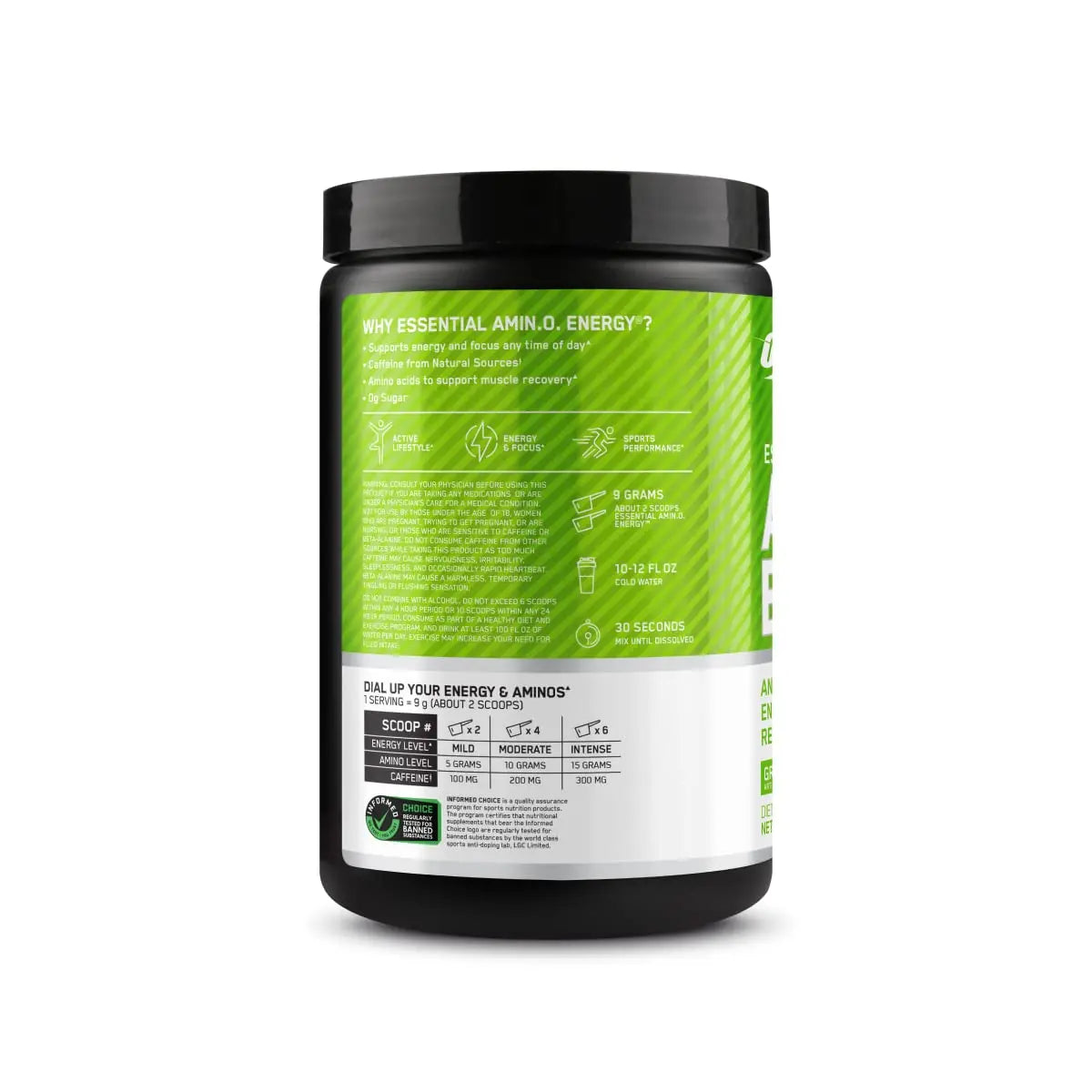 Optimum Nutrition Amino Energy - Pre Workout with Green Tea, BCAA, Amino Acids Optimum Nutrition Au supplements