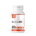 Integral Wellness - Vitamin Complex w/Vitamin D3, C, K2 and Zinc (100 Capsules) - Filler Free, 3rd Party Tested, Clinically Dosed, Bioavailable Forms Integral Wellness Au supplements
