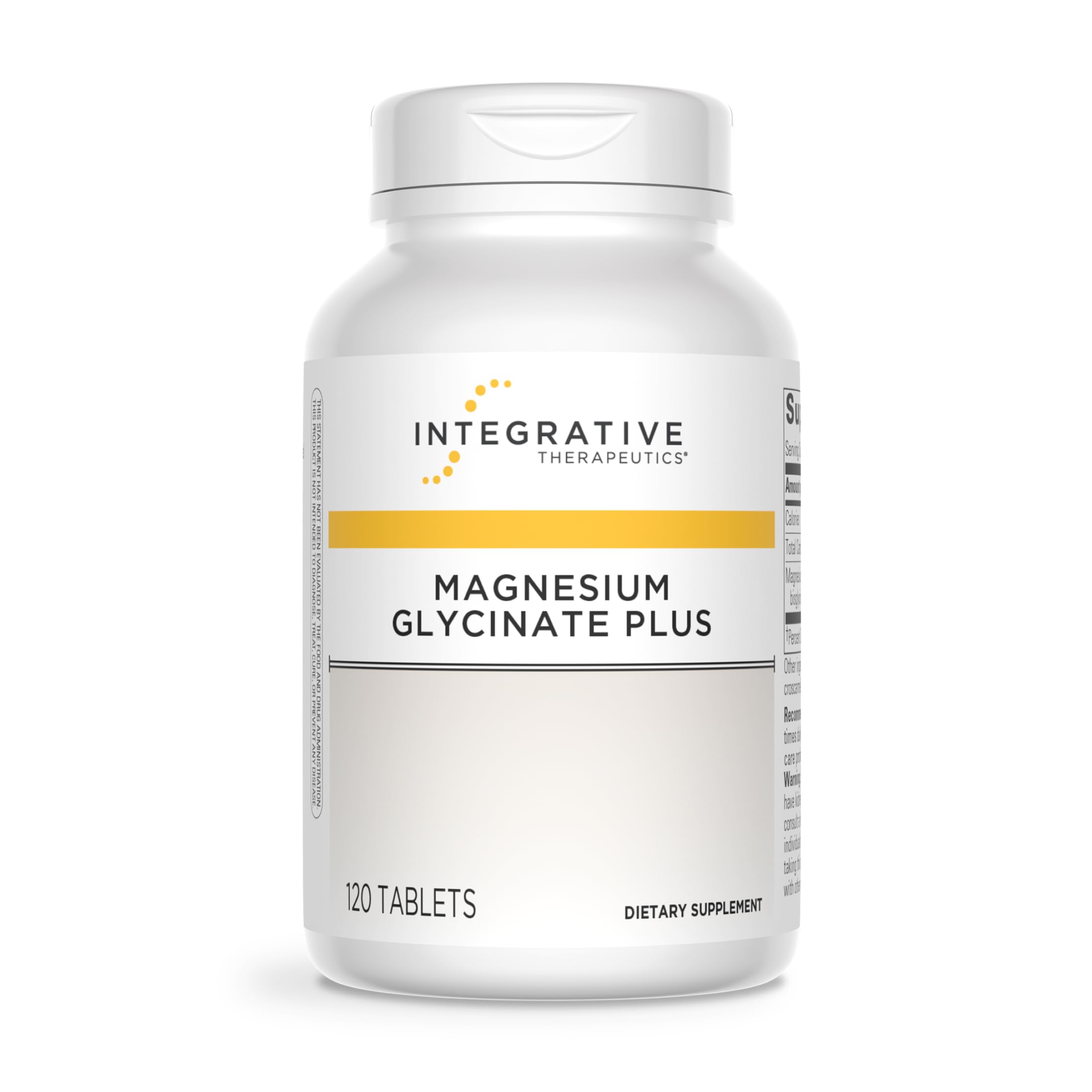 Integrative Therapeutics Magnesium Glycinate Plus - Brain Function Support Supplement for Adults* - Supports Heart and Muscular Function* - Dairy-Free & Gluten-Free - 120 Count (60 Servings) Integrative Therapeutics Au supplements