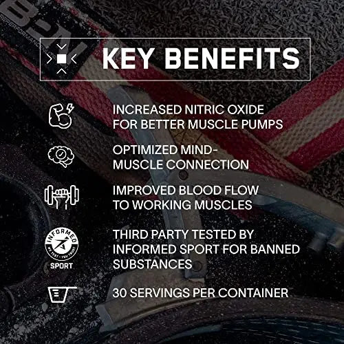 BARE PERFORMANCE NUTRITION, BPN Endo Pump Pre-Workout Muscle Pump Enhancer BARE PERFORMANCE NUTRITION Au supplements