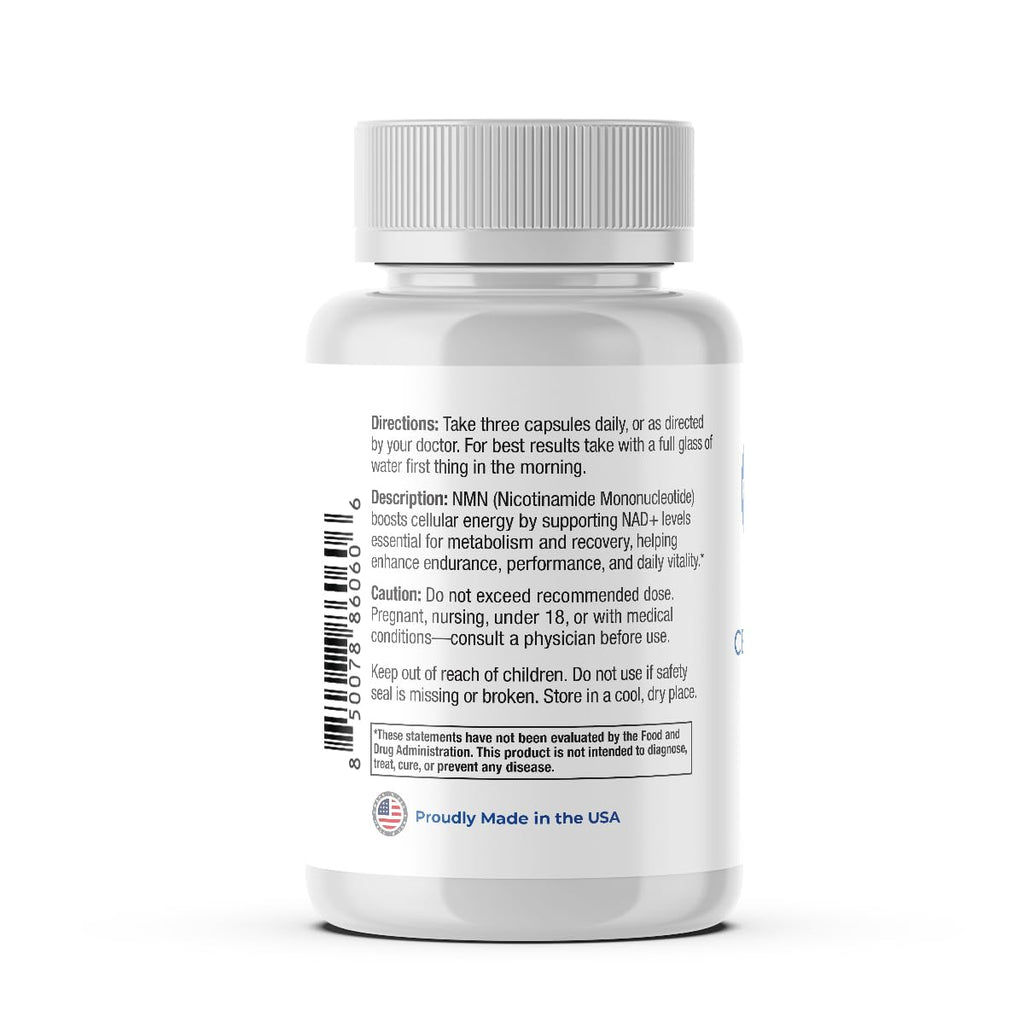 Perfect Vitamin Products NAD+ Cellular Boost – 500mg NMN Supplement for NAD+ Support, Cellular Energy, Brain Clarity & Anti-Aging – Longevity & Recovery Support – 90 Vegan Capsules (30 Servings) Perfect Vitamin Products Au supplements
