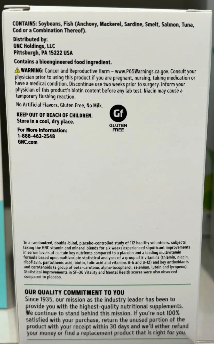 GNC Women's Multivitamin 50 Plus |Supports Bone, Eye, Memory, Brain and Skin Health GNC Au supplements