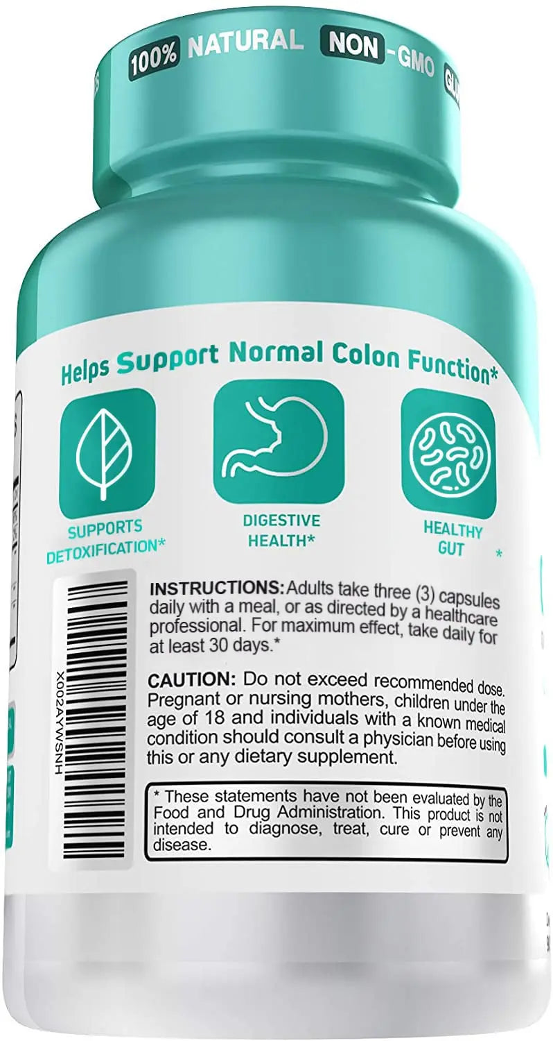 Herbtonics Oxygen Based Colon Cleanse and Detox Digestive System Formula | with Apple Herbtonics Au supplements
