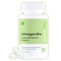 Bettervits Ashwagandha Complex with Passion Flower and Vitamin B – KSM-66® Organic Root Extract 800 mg – Supports Calm, Energy and Emotional Balance – 60 Capsules Bettervits Au supplements