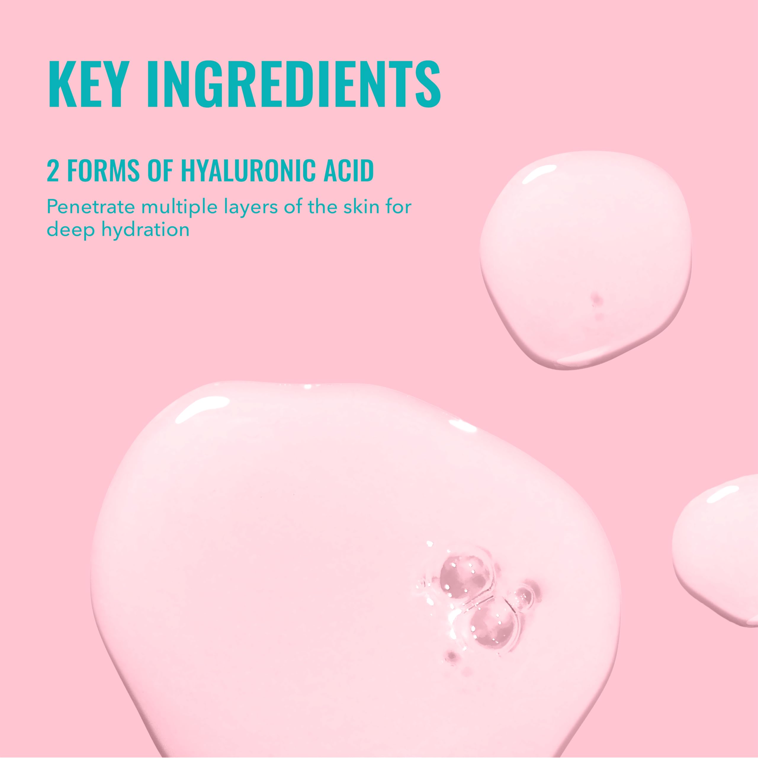 Good Molecules Hyaluronic Acid Serum - 1% Hyaluronic Acid Non-greasy Ultra Hydrating Serum