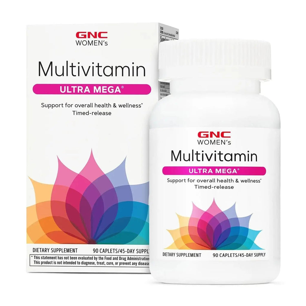 GNC Women’s Ultra Mega Multivitamin Caplets, Clinically Proven to Feel Better, Immune Support, Vitamin A, B, C, D GNC Au supplements