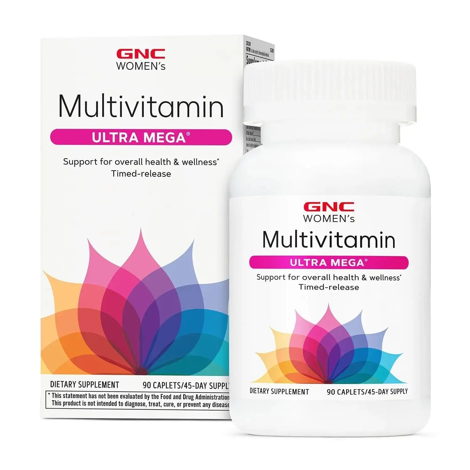 GNC Women’s Ultra Mega Multivitamin Caplets, Clinically Proven to Feel Better, Immune Support, Vitamin A, B, C, D GNC Au supplements