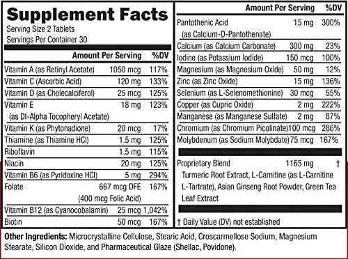 NeoVitin Women's 50+ Formula Multivitamin with Brilliant Blend - Daily Nutritional Support for Women Over 50 (60 Count) NeoVitin Au supplements