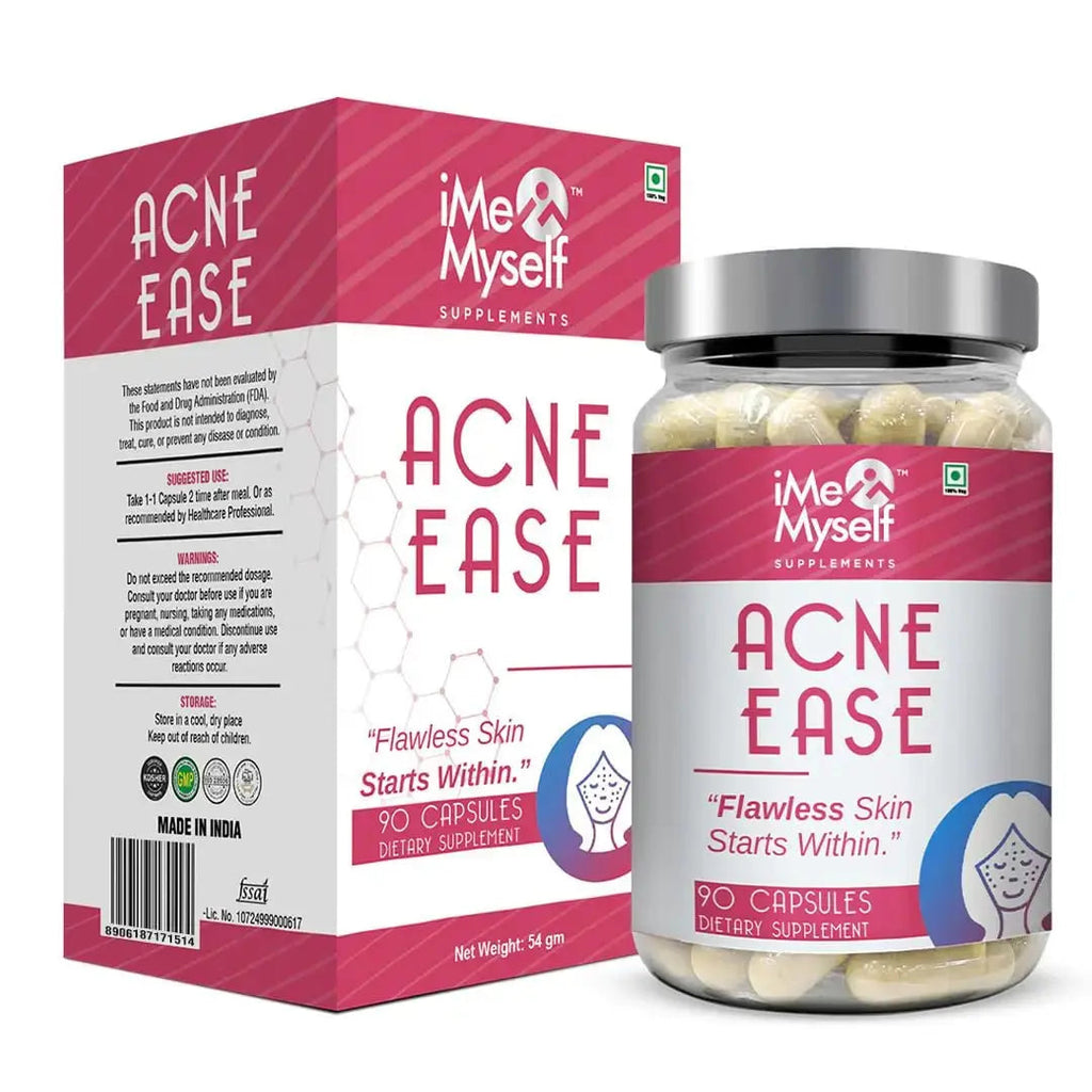 iMeMyself Clear Skin Support | 90 Capsules – with Zinc, Vitamin A, Niacinamide, Berberine, Glutathione, Neem, Probiotics, Green Tea & Herbal Extracts iMeMyself Au supplements