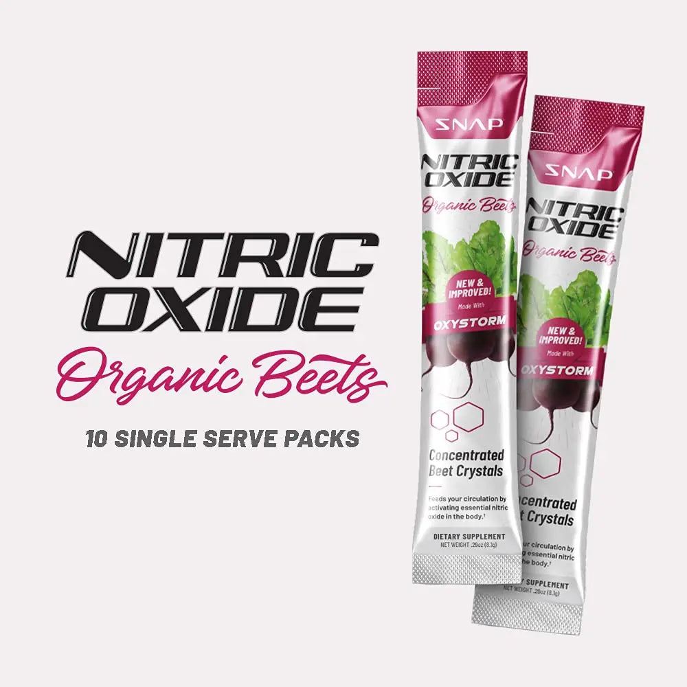 Snap Supplements Nitric Oxide Organic Beet Root Powder, Circulation Superfood On-The-Go Snap Supplements Au supplements