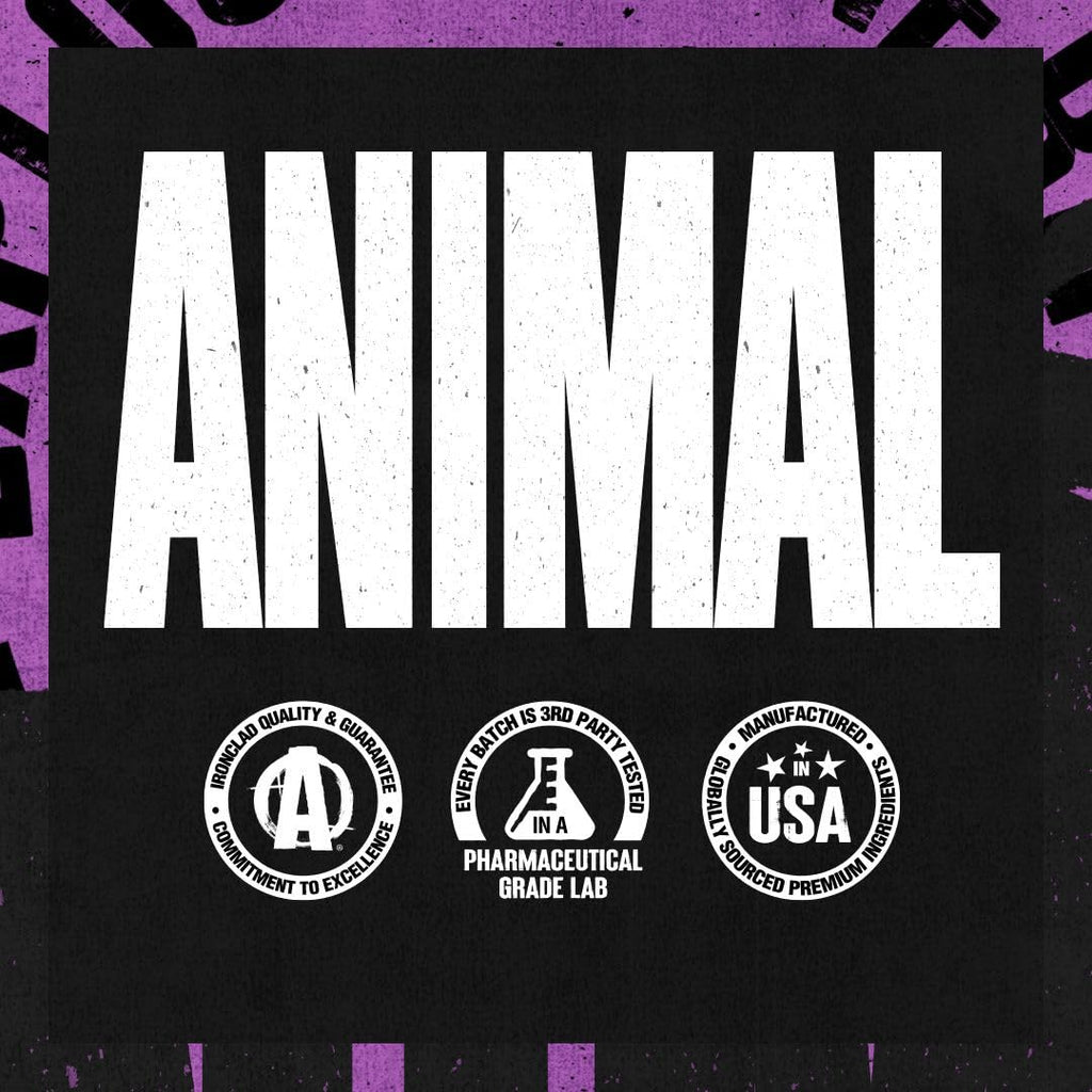 Animal PM - Sleep Aid for Adults Non-Habit Forming Relaxation Enhancer and Mood Support with Melatonin, L-Theanine, Zylaria, Zinc, Magnesium, Vitamin B6, GABA