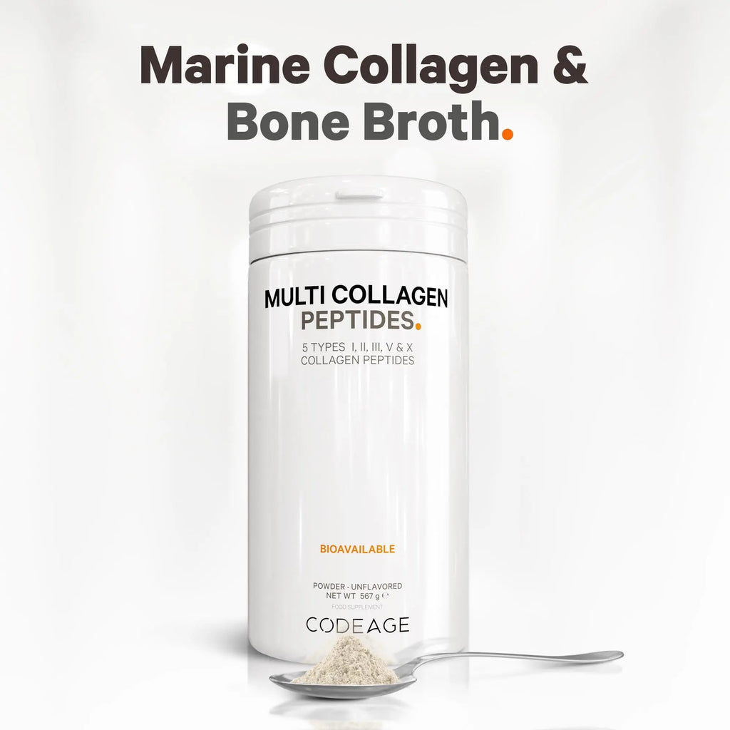 Codeage Multi Collagen Protein Powder Peptides, 2-Month Supply, Hydrolyzed, Type I, II, III, V, X Grass Fed Codeage Au supplements