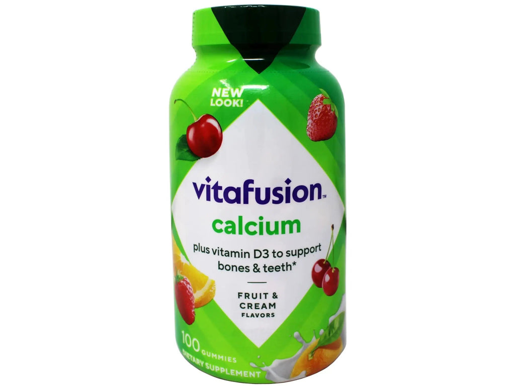 Vitafusion Calcium Adult Gummy Vitamins, 100 Gummy Vitamins Vitafusion Au supplements