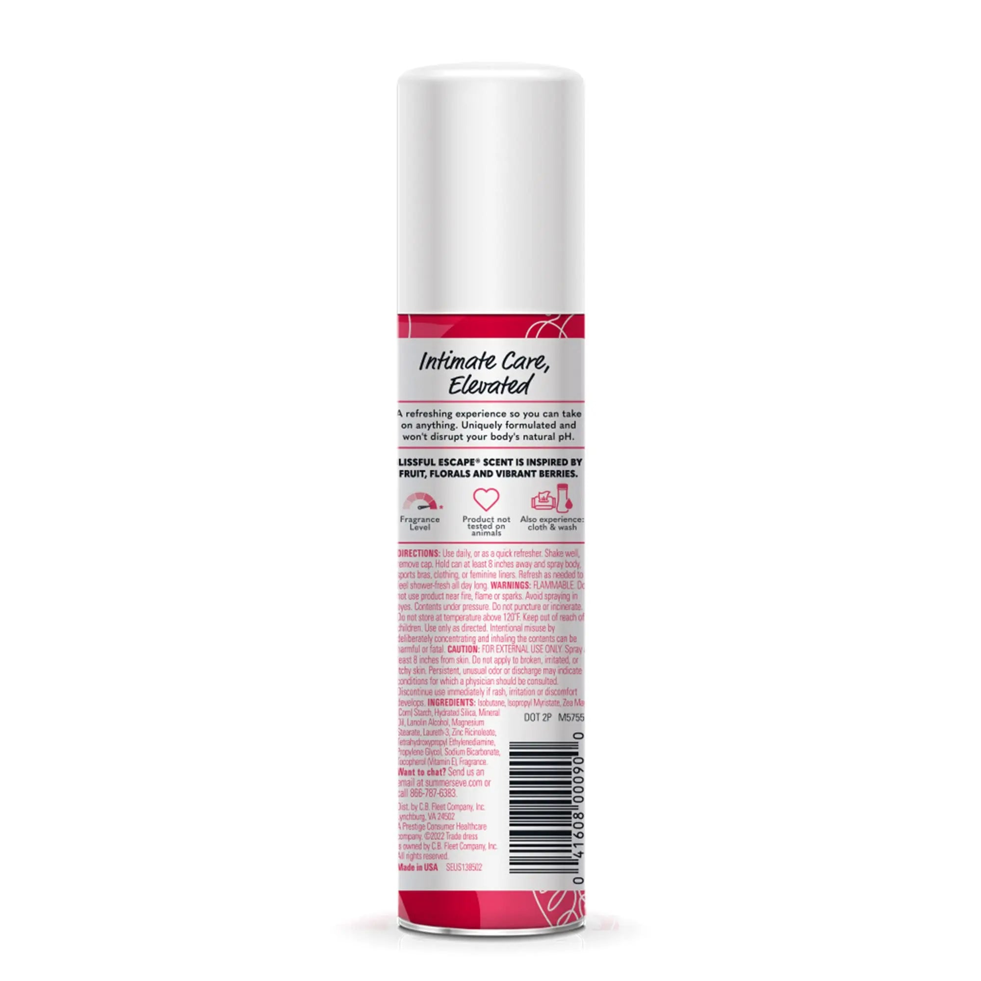 Summer's Eve Blissful Escape Daily Refreshing Feminine Spray, 2 oz Summer's Eve Au supplements