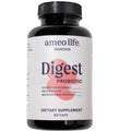Ameo Life Probiotic for Digestive & Gut Health – Bacillus Subtilis & Bacillus Coagulans with Aloe Vera, Turmeric, Psyllium, Slippery Elm
