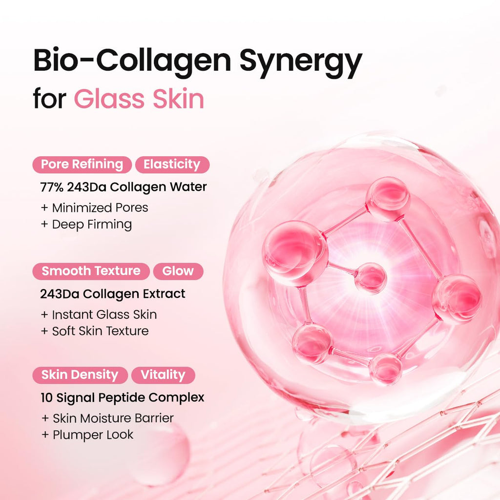 BIODANCE Collagen Peptides Jelly Serum Mist, Hydrating Face Mist, Plumping, Anti-Aging