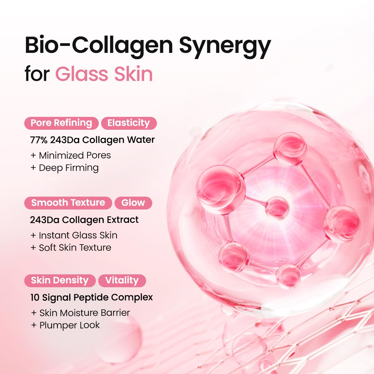 BIODANCE Collagen Peptides Jelly Serum Mist, Hydrating Face Mist, Plumping, Anti-Aging