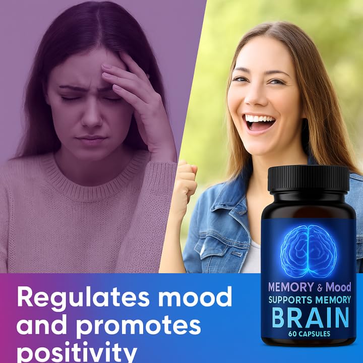 Nootropic Brain Supplements for Memory and Focus, Cognitive Support Formula with B Vitamins, Folate & Dihydromyricetin – Mental Clarity & Daily Performance, 60 Capsules (1) DFTLUUE Au supplements