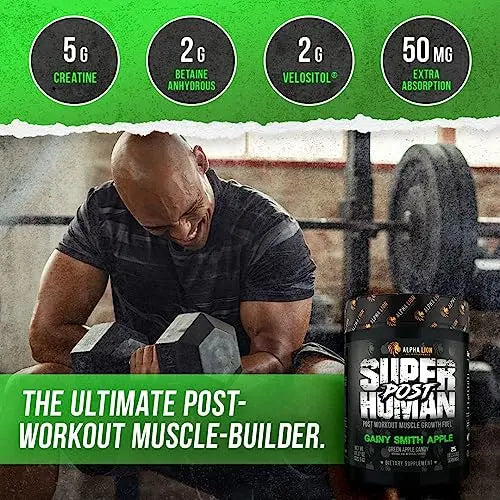 ALPHA LION Superhuman Pre Workout Powder & Post Workout Recovery Bundle, Sustained ALPHA LION Au supplements