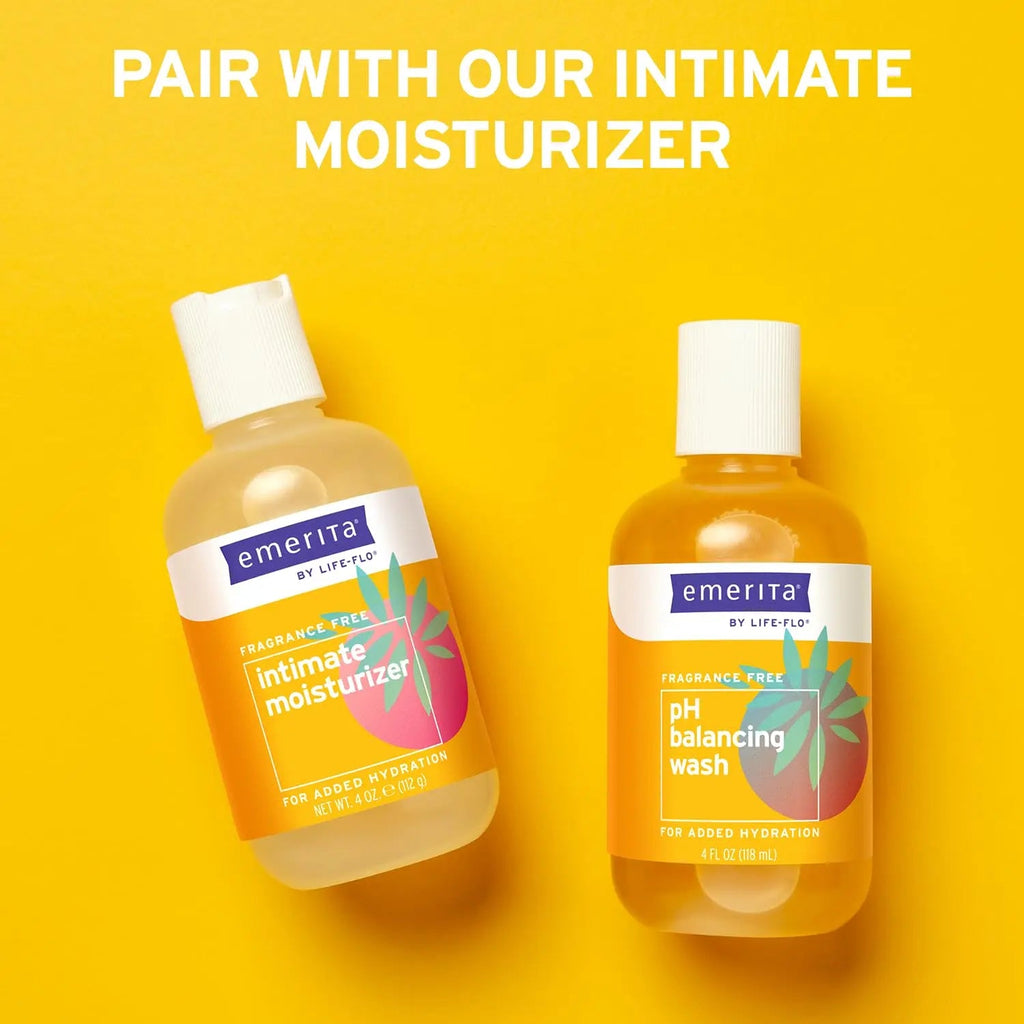 Emerita by Life-flo pH Balancing Feminine Wash, Hydrating Cleanser Soothes Delicate Areas Emerita Au supplements