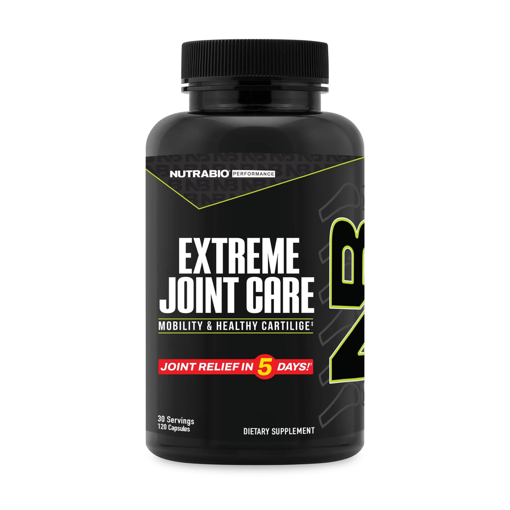 NutraBio Extreme Joint Care - Joint Support Supplement - Joint Health Supplement, Supports Joints, Mobility, and Cartilage - 120 Capsules NutraBio Au supplements