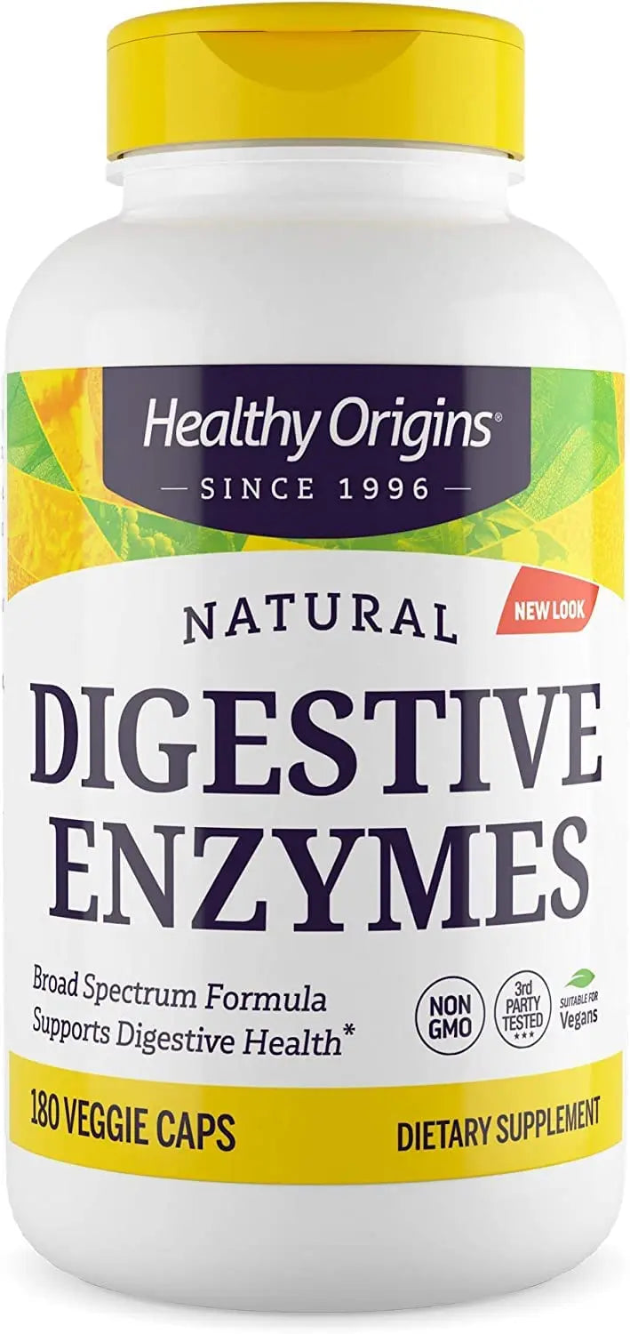 Healthy Origins Digestive Enzymes (NEC) Broad Spectrum - with Protease Healthy Origins Au supplements