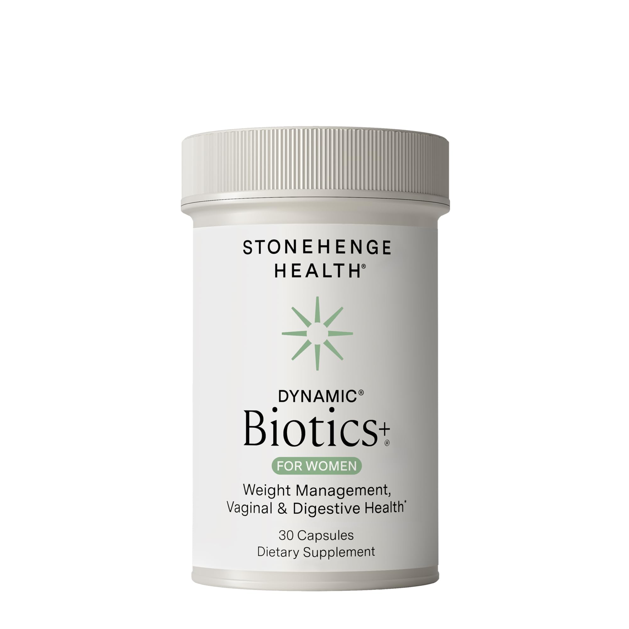 Stonehenge Health Biotics for Women Probiotic 70 Billion CFU, 24 Strains + Prebiotic Fiber, Weight Management, Focus & Mood, Digestive, Vaginal & Immune Support