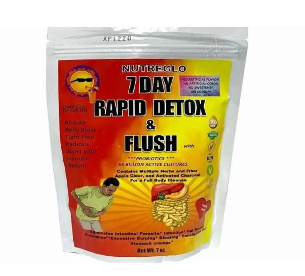 Nutreglo 7 Day Rapid Fiber Full Body Detox & Cleanse | All Natural, Healthy, Whole Body Nutreglo Au supplements