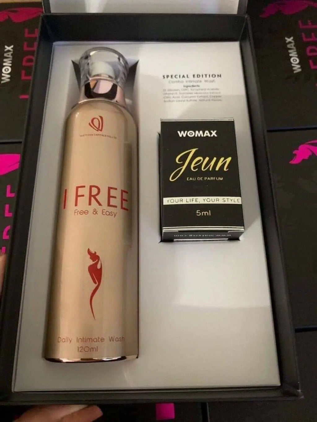 MATXI S.G Combo IFree -Daily Intimate Wash- Feminine Care Wash 120ml & Inner Perfume Jeun 5ml MATXI S.G Au supplements